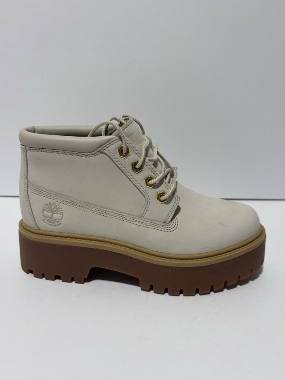 Timberland Women’s Stone Street Mid Lace Waterproof Boots, Size 5.5 M